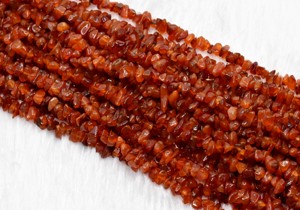 Natural Premium Quality Carnelian Irregular Shape Chip <b>Beads</b> for Jewelry Healing <b>Meditation</b> - Product Image 4