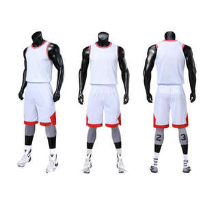 Ensemble d'uniformes de basket-ball d'été personnalisé de grande taille Maillot à sublimation conçu par OEM Gilet d'entraînement sportif respirant anti-UV - Product Image 4