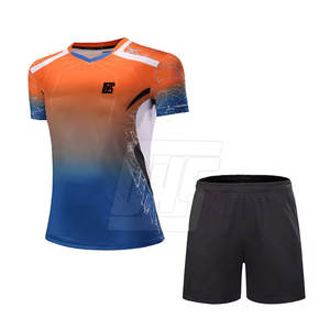 Tenue de tennis pour homme, chemise et short légers et respirants pour les vêtements de sport d'été - Product Image 3