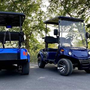 Carrito de golf eléctrico de 2 plazas de primera calidad Carrito de golf de 2 plazas de doble comodidad | Carrito de golf eléctrico suave | Buggy de golf ligero - Product Image 3