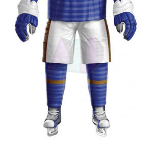 Nuevo Conjunto de Uniforme Profesional de Hockey sobre Hielo Hecho 100% de Poliéster Transpirable, Tela que Absorbe la Humedad, Ligero, Duradero y Cómodo - Product Image 6