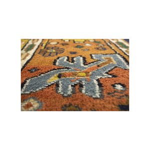 Aalam Ivory Hand Knotted Wool Rugs PAEM-1509 Tabriz Style for Home Decor for Bedroom Living Room <b>Hallway</b> Medallion Handmade - Product Image 3