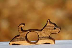 Portable Durable Polished Wooden Book Thumb Holder One Hand Page Keeper <b>Reading</b> <b>Accessory</b> for Home Office and Travel - Product Image 3