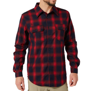 Camisa a cuadros de manga larga de franela pesada de corte holgado para hombre, ropa de calle informal, camisas personalizadas para primavera y otoño para hombre - Product Image 5