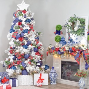 Adorno navideño de Casa Blanca colgante de metal decorativo para decoración de árbol de Navidad a bajo precio - Product Image 3