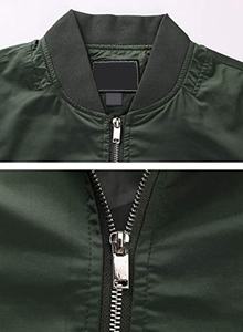 Collège Baseball Varsity Veste pour Unisexe pour Chicago pour 100% Coton Corps Faux Cuir Manches Brodé Avant Logo Formel - Product Image 4