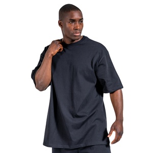 T-shirts Premium MATEX SPORTS pour Hommes 100% Coton Coupe Boxy Manches Courtes Vierges Impression par Transfert Thermique Personnalisée Anti-Plis Effet Vieilli - Product Image 1