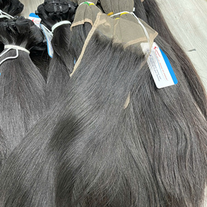 ผมตรงธรรมชาติแบบเวฟท์ มีสินค้าพร้อมส่ง ผู้จำหน่ายผมแท้ ผมแท้แบบมัด ดับเบิ้ลดรอน วีฟท์ สีธรรมชาติ - Product Image 2