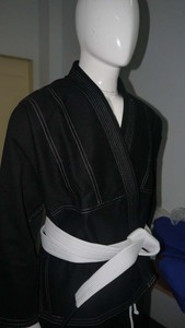 เครื่องแบบคาราเต้ผ้าฝ้าย100% สีขาวระบายอากาศชุดเครื่องแบบชุดกีฬาศิลปะการต่อสู้ - Product Image 6