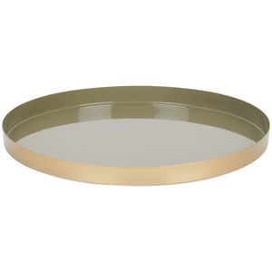 พบกับคอลเลกชันถาดโลหะทรงกลมสำหรับตกแต่งที่ประดิษฐ์ขึ้นอย่างสวยงามที่ความสง่างามและการใช้งาน - Product Image 1