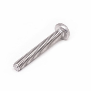 Tornillo Autorroscante de Acero Inoxidable de Alta Calidad con Cabeza Redonda Niquelada Personalizado - Product Image 1
