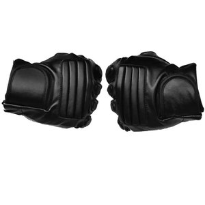 Gants de course d'été de protection confortables gants de vélo en cuir demi-doigt pour le sport et la moto pour le cyclisme - Product Image 1