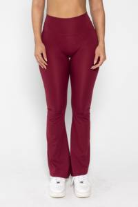 High Quality <b>Women</b> Flare Yoga Leggings Wholesale Gym Bootcut Pants High Waist <b>Stretch</b> Fitness Custom <b>Trousers</b> Activewear OEM ODM - Product Image 2