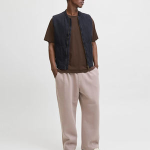 เสื้อยืดผู้ชายคุณภาพสูง ไซส์ใหญ่ ผ้าฝ้ายเนื้อหนา ซักแล้ว สีพื้น เรียบง่าย สไตล์วินเทจ ขายส่ง รับทำโลโก้ตามสั่ง OEM - Product Image 2