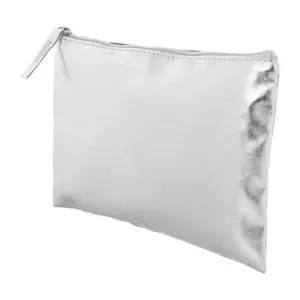 Mecol Personalized Metallic <b>Toiletry</b> Bag Custom Merchandising Trousse - Product Image 3