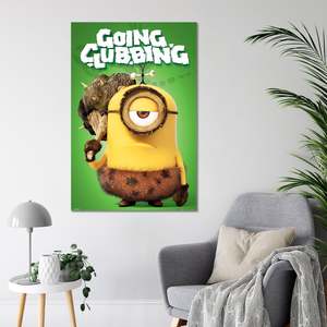 Póster moderno de Minions en lienzo con marco negro, decoración de pared para discotecas - Product Image 4
