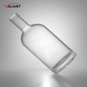 Vente en gros de bouteilles de spiritueux en verre de 700ml YunCheng Fabricant de fournitures Commande en gros Corps lisse pour Vodka Whisky <span class=keywords><strong>Gin</strong></span> - Product Image 1