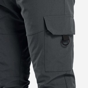 Best Stylish Unisex High Waist Polyester Cargo <b>Pants</b> Comfortable Fit All-Day Wear Breathable Quick Dry Windproof Drawstring - Product Image 4