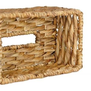 กล่องกระดาษทิชชูทรงสี่เหลี่ยมผักตบชวาเป็นมิตรกับสิ่งแวดล้อมเครื่องใช้บนโต๊ะอาหารจากเวียดนาม - Product Image 4