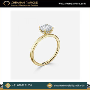 2025 Unique Design 1.5 TCW and 6.19 Grams Women's Jewelry VVS1 Round Cut Moissanite <b>Diamond</b> <b>Ring</b> for Wedding & Engagement Gift - Product Image 2