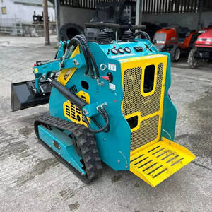 Minicargador barato CE EURO5 EPA, minicargador de orugas de rueda diésel con motor EPA, minicargador de oruga para todo terreno, envío gratuito - Product Image 5