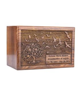 Handmade Rosewood <b>Urn</b> for Human Ashes Personalized Wooden Box <b>Pet</b> <b>Urn</b> for Dogs Cats Handcrafted - Product Image 3