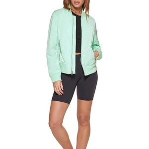 แจ็กเก็ตเบสบอลบอมเบอร์ทีมโรงเรียนโรงเรียน100% ผ้าซาตินโพลีเอสเตอร์สำหรับผู้หญิงเสื้อแจ็กเก็ตสตรีทเสื้อแจ็กเก็ตผ้าซาตินสำหรับฤดูหนาวงานตามสั่งแบบ2025 - Product Image 3