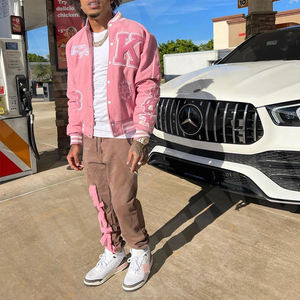 Fabricant OEM à faible MOQ, veste de baseball vintage pour hommes de haute qualité, respirante, en polyester, manches personnalisées, lettreman, varsity, hiver - Product Image 6