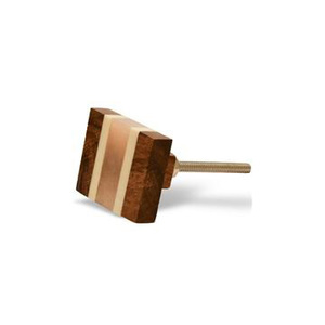 2025 perillas de mármol de madera de aspecto elegante recién llegadas nuevo aspecto mango de madera hecho a mano de tamaño personalizado para muebles de baño - Product Image 4