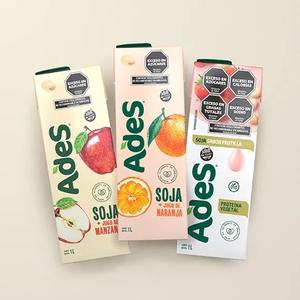 Adess con Jugo de Manzana Soy Juice Sabor Manzana Tetra Pack 1 l / 33.8 fl oz - Product Image 1
