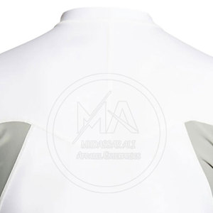 Top vente meilleur produit hommes Rash Guard manches longues dernière conception Fitness porter couleur unie 100% Polyester séchage rapide respirant - Product Image 5