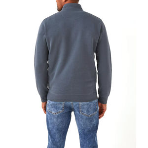 Nouveau Style à manches longues demi fermeture éclair sweat pour hommes/meilleure qualité bas prix séchage rapide Street Style hommes quart Zip sweat - Product Image 2