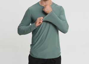 Conjunto de Pesca Transpirable Personalizado, Protección Solar de Verano, Secado Rápido, Camiseta de Pesca de Manga Larga con Protección UV para Hombre - Product Image 4