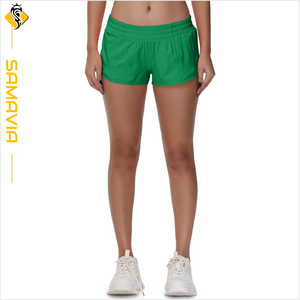 Samavia กางเกงขาสั้นสำหรับผู้หญิง, กางเกงขาสั้นวิ่งแห้งเร็วระบายอากาศน้ำหนักเบาสำหรับผู้หญิงสำหรับออกกำลังกายพร้อมส่งในตลาดยุโรป - Product Image 1