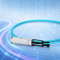 Kabel Optik Aktif (AOC) High Speed 5G MPO POE 40G QSFP+ ke 4x10G SFP+ OM3/OM4 Multi Panjang dengan Garansi 3 Tahun