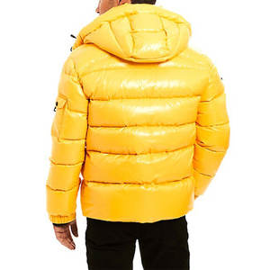 Chaqueta de Plumón Personalizada con Capucha, Gruesa, de Diseño, Estilo Burbuja, Extragrande, para Hombre, 2025 - Product Image 4