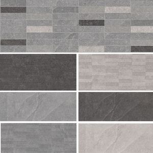 Carreaux de porcelaine texturés sculptés de qualité supérieure 600x1200 – Carrelage mural de luxe pour hall d'hôtel, décoration rustique haut de gamme, carreaux d'intérieur pour entreprises - Product Image 3