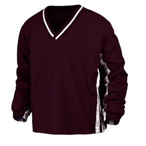 เสื้อกันลมแบบสวมหัวมีซิปด้านข้างแห้งเร็วระบายอากาศได้ดีซักได้กันน้ำ - Product Image 3