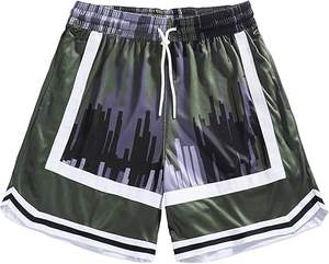 Pantalones Cortos Deportivos para Hombre, con Estampado Gráfico, Casuales, a la Moda, Retro, para Gimnasio, Estilo Urbano - Product Image 6