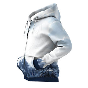 Nouveauté 2025 Fournisseur pakistanais Sweat-shirts à sublimation pour hommes 100% coton Écologique Respirant Vêtements de rue d'hiver Haute qualité - Product Image 5