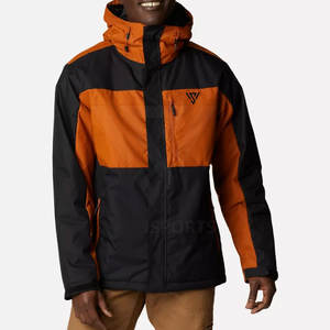 Veste de pluie à col montant de style unique de haute qualité pour hommes, tenue décontractée imperméable pour l'hiver et la mode urbaine - Product Image 1
