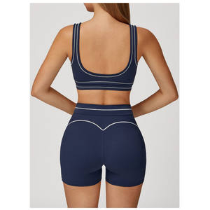 กางเกงโยคะผู้หญิงขายดีปี 2025 ผ้าเนื้อนุ่มแบบทึบ สายไขว้ ระบายอากาศได้ดี ป้องกันแบคทีเรีย ผลิตจากผ้าสแปนเด็กซ์/ไนลอน เอวยางยืดสูง - Product Image 4