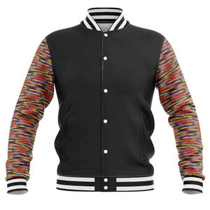 Chaqueta universitaria para hombre 2025, chaqueta universitaria con logotipo personalizado, chaqueta universitaria de béisbol, proveedor OEM ODM - Product Image 5