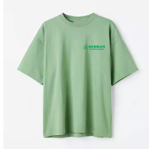 Camisetas de Hombre 100% Algodón, Blancas, Estilo Urbano, Ecológicas, Transpirables, 180g, Corte Holgado, Venta al Por Mayor, Temporada de Verano - Product Image 4