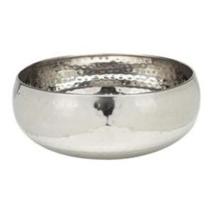 Bol de service en acier inoxydable élégant avec une finition polie miroir, parfait pour améliorer l'attrait des aliments et la décoration de table - Product Image 3