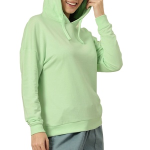 Sweat-shirts à capuche pour femmes, personnalisables, de haute qualité, en polaire d'hiver, 100% coton, manches longues, séchage rapide, respirant, pour le sport, la salle de sport, RSW - Product Image 5