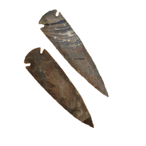 Venta al por mayor de puntas de flecha de jaspe de lujo indio de la mejor calidad Piedra Natural artesanías semipreciosas venta a granel - Product Image 2