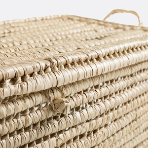 กล่องเก็บของทำจากหญ้าทะเล งานแฮนด์เมด เป็นมิตรกับสิ่งแวดล้อม ของตกแต่งบ้านจากธรรมชาติ ขายส่งจากเวียดนาม - Product Image 4