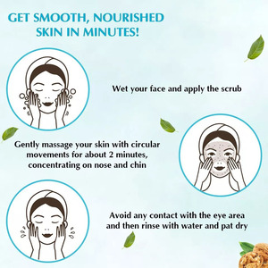 Exfoliante facial de fórmula vegana de etiqueta privada con extractos de nueces y frutas Exfoliante eficaz y suavizante de la piel para el cuerpo - Product Image 3