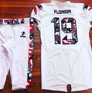 Uniforme de fútbol americano juvenil bordado, Jersey de diseño personalizado, sudaderas con capucha, uniformes de fútbol, 7v7, bolsa de lona - Product Image 1